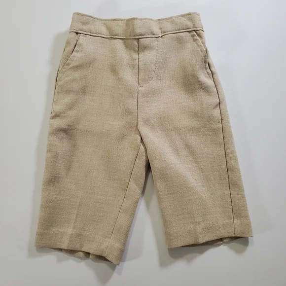 K1288 * Starting Out Boys 4pc Suit Tan Blue Size 3/6M - Picture 9 of 12